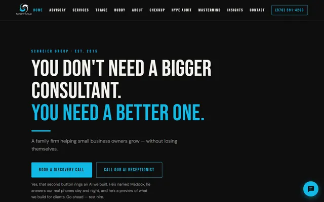 Homepage of Schreier Group, schreiergroup.com